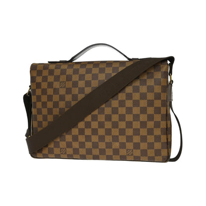 Louis Vuitton Broadway Damier Ebene, Brown, Canvas, Handbag