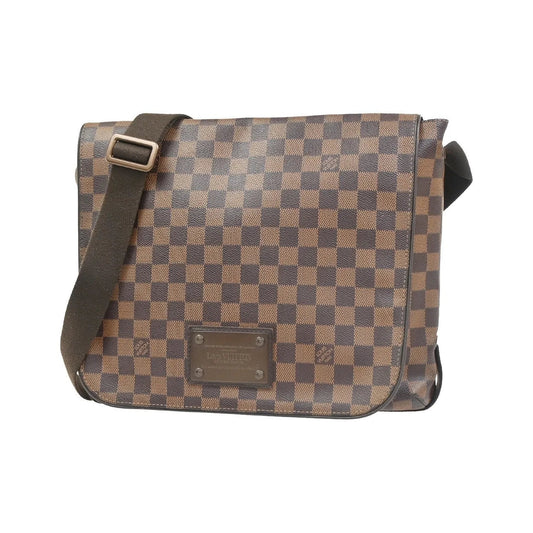 Louis Vuitton Brooklyn Damier, Brown, Canvas, Shoulder Bag