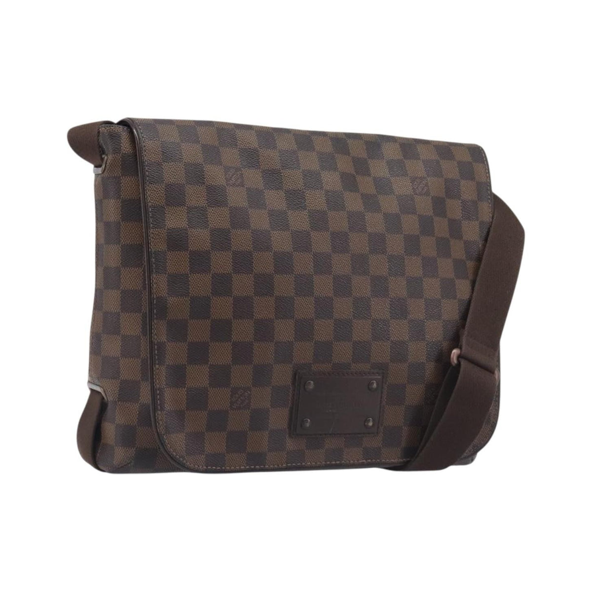 Louis Vuitton Brooklyn Damier, Brown, Canvas, Shoulder Bag