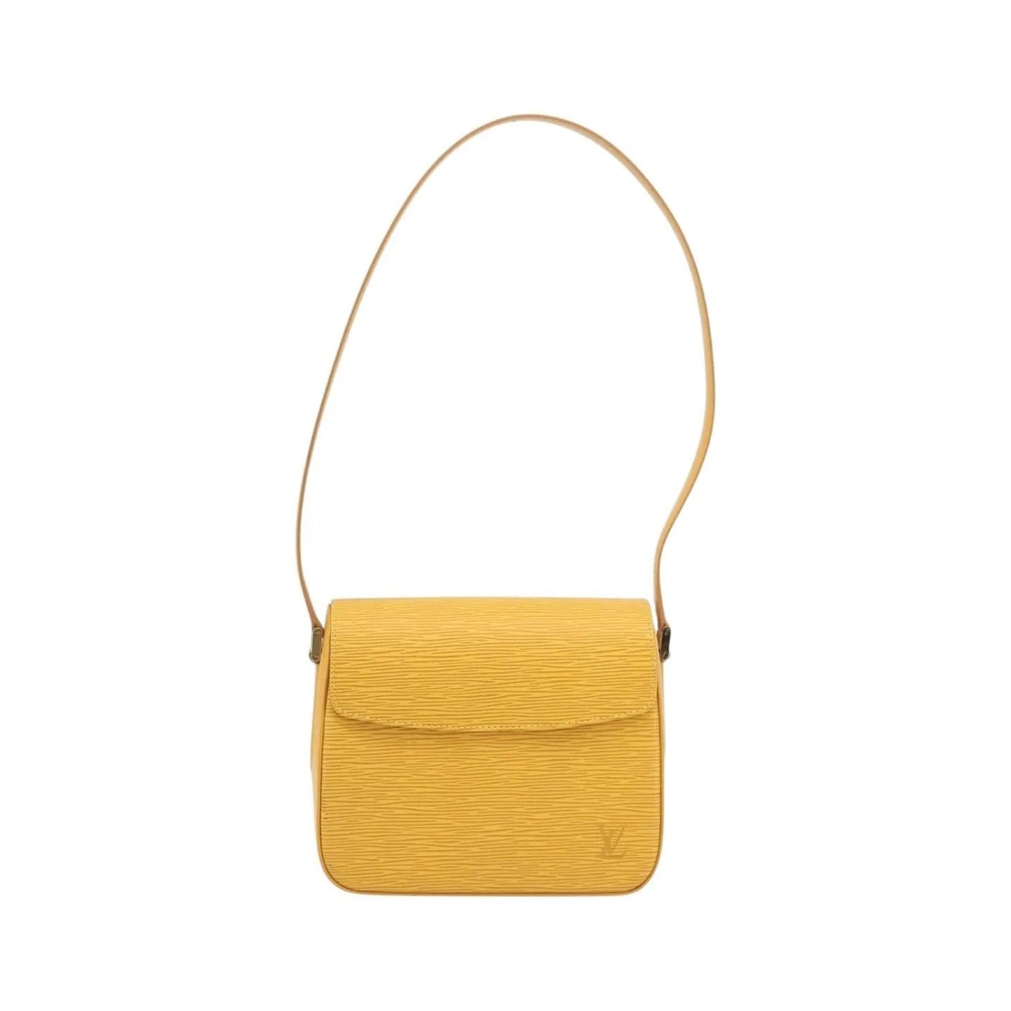 Louis Vuitton Buci Epi Leather, Yellow, Leather, Shoulder Bag