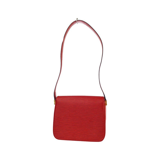 Louis Vuitton Buci Epi Leather, Red, Leather, Handbag