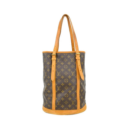Louis Vuitton Bucket Monogram Canvas, Brown, Canvas, Tote Bag