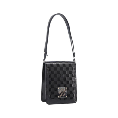 Louis Vuitton Cabaret Club Damier Vernis, Black, Patent Leather, Handbag