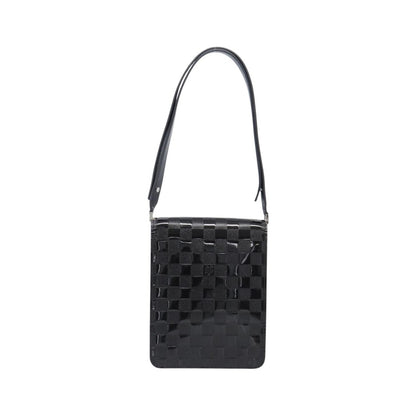 Louis Vuitton Cabaret Club Damier Vernis, Black, Patent Leather, Handbag