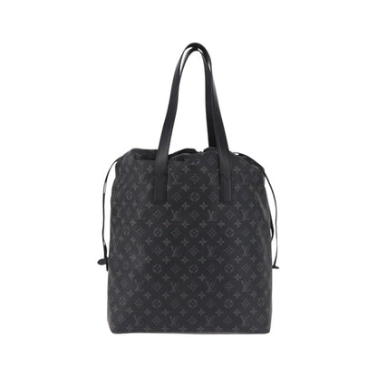 Louis Vuitton Cabas Light Drawstring Monogram Eclipse Canvas, Black, Canvas, Tote Bag