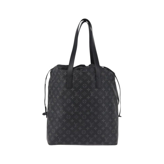 Louis Vuitton Cabas Light Drawstring Monogram Eclipse Canvas, Black, Canvas, Tote Bag