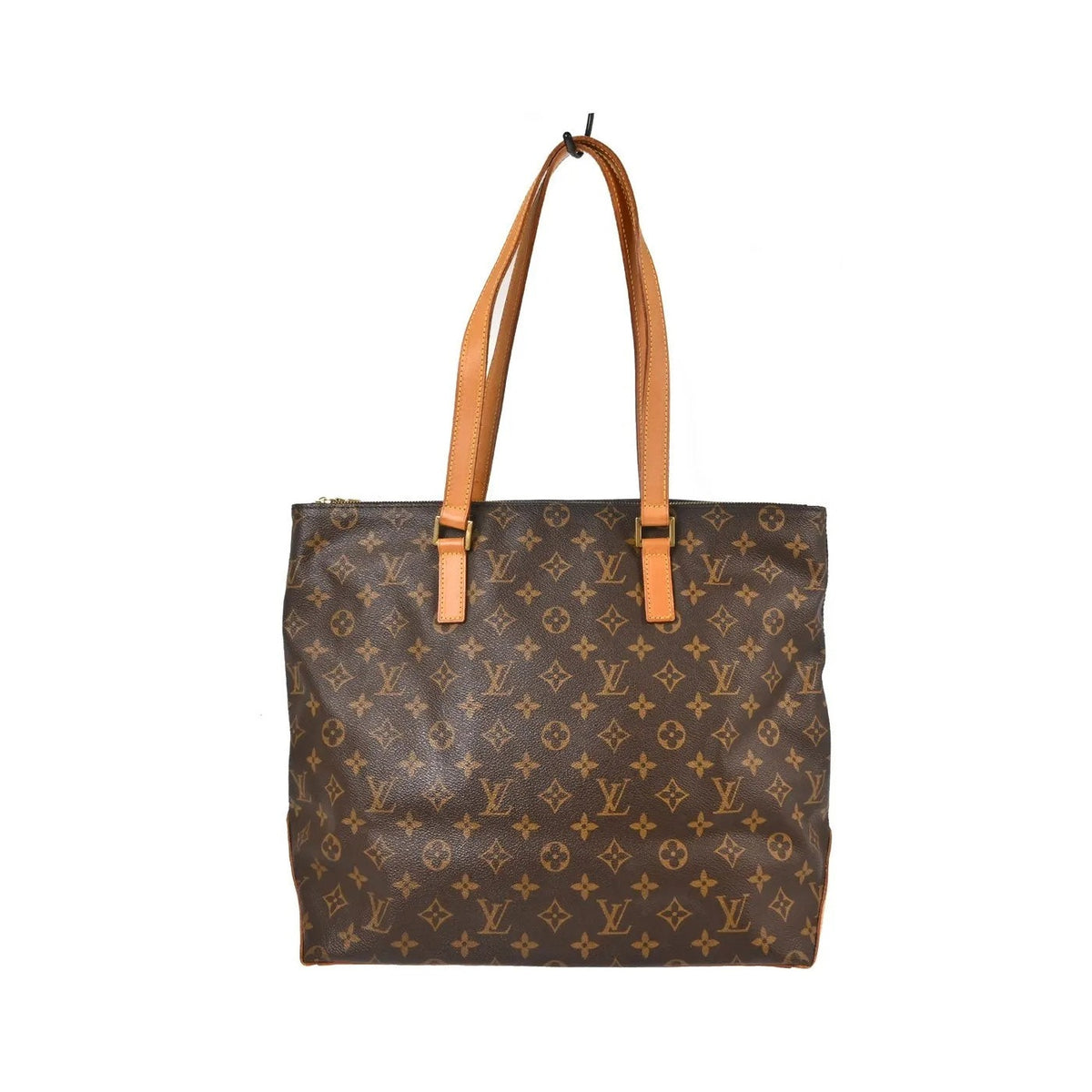 Louis Vuitton Cabas Mezzo Monogram Canvas, Brown, Canvas, Shoulder Bag