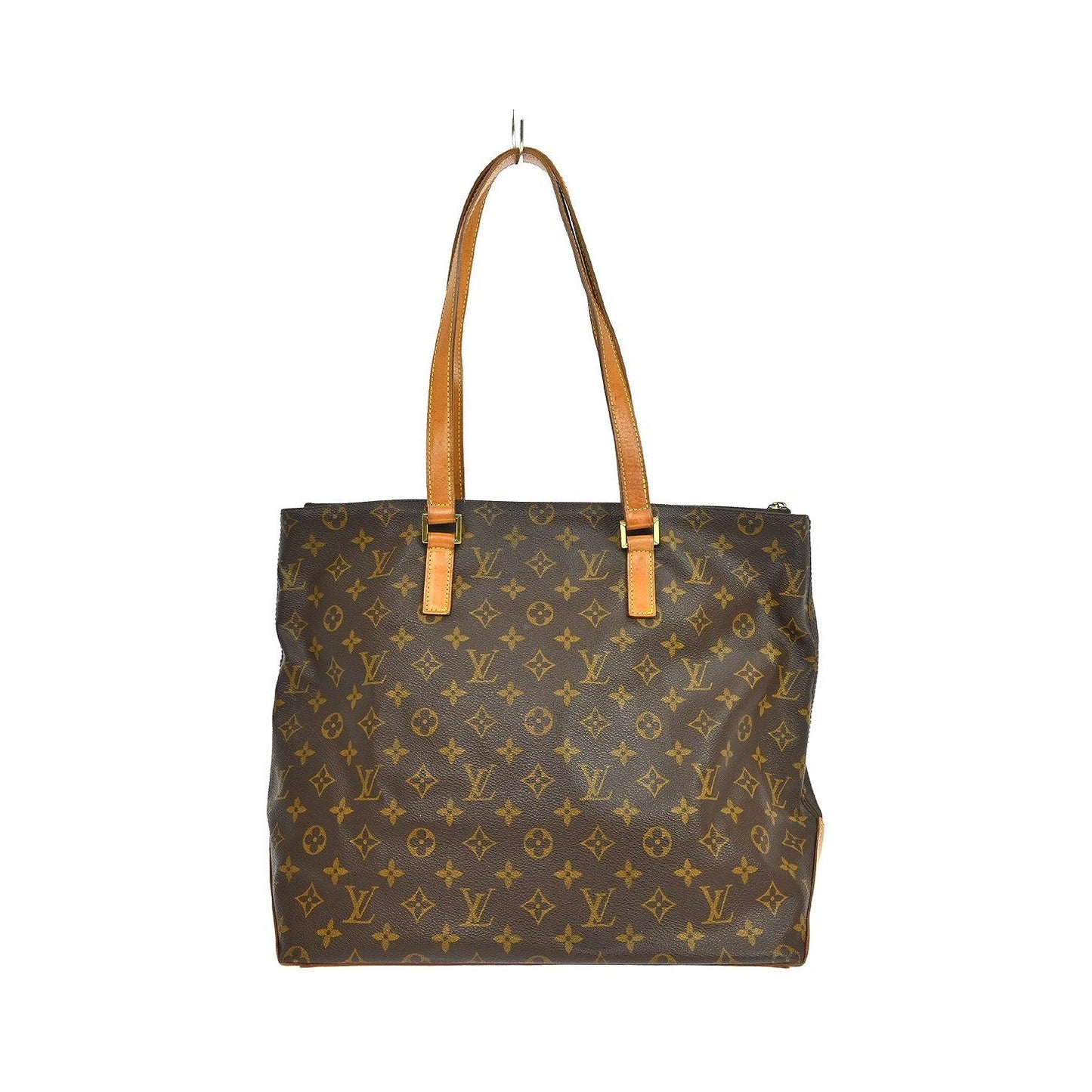 Louis Vuitton Cabas Mezzo Monogram Canvas, Brown, Canvas, Shoulder Bag