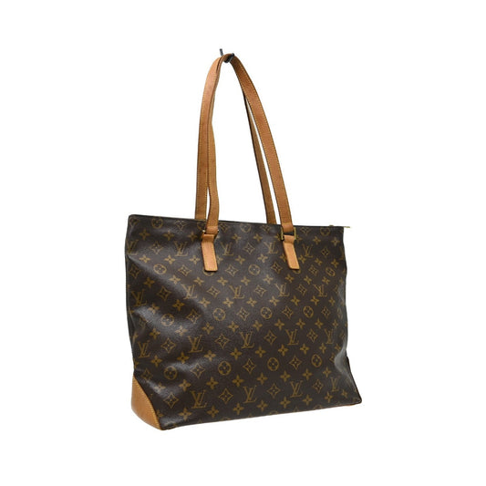 Louis Vuitton Cabas Mezzo Monogram Canvas, Brown, Canvas, Tote Bag