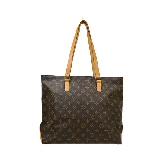 Louis Vuitton Cabas Mezzo Monogram Canvas, Brown, Canvas, Tote Bag