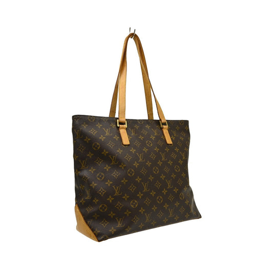Louis Vuitton Cabas Mezzo Monogram Canvas, Brown, Canvas, Tote Bag
