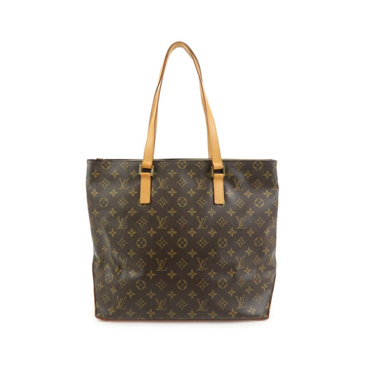 Louis Vuitton Cabas Mezzo Monogram Canvas, Brown, Canvas, Tote Bag