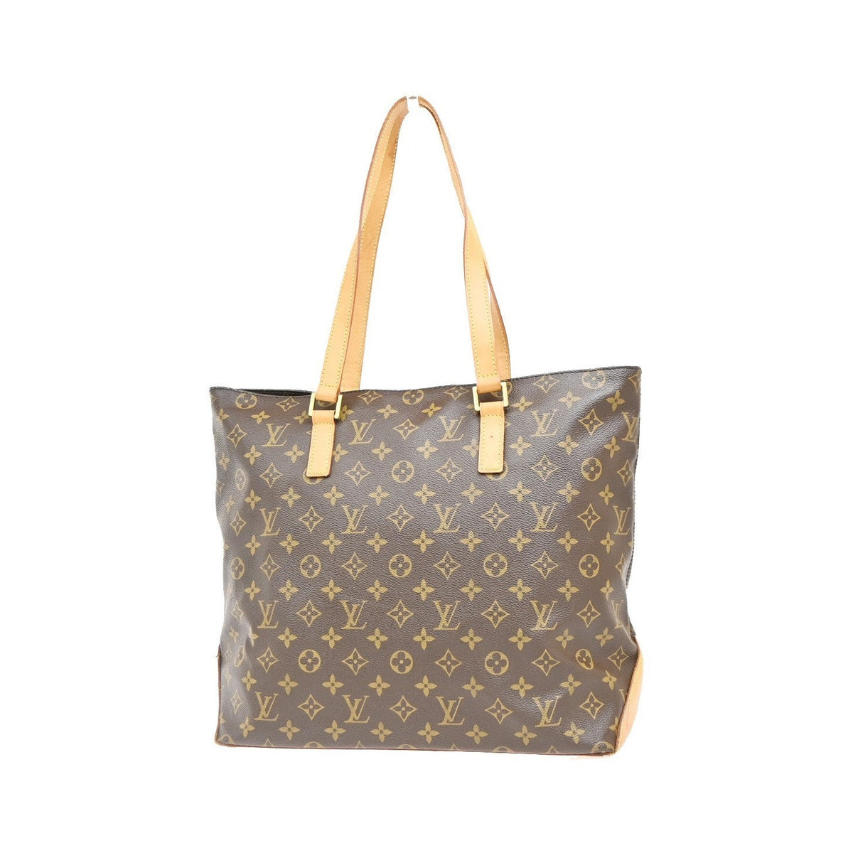 Louis Vuitton Cabas Mezzo Monogram Canvas, Brown, Canvas, Tote Bag