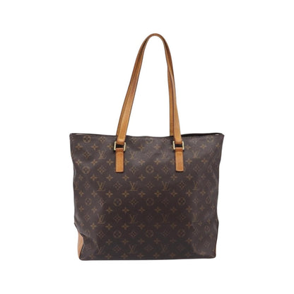 Louis Vuitton Cabas Mezzo Monogram Canvas, Brown, Canvas, Tote Bag