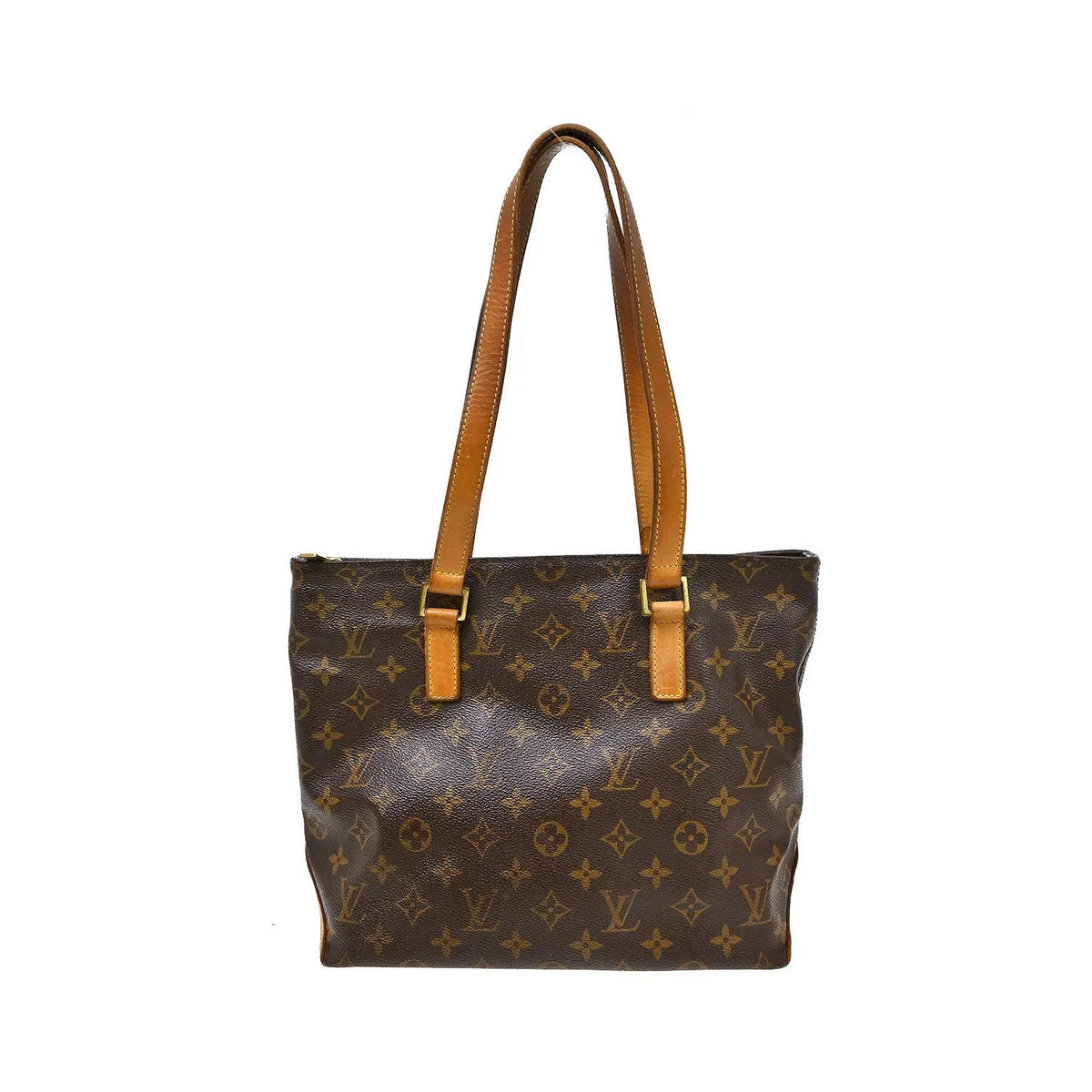 Louis Vuitton Cabas Piano Monogram Canvas, Brown, Canvas, Tote Bag