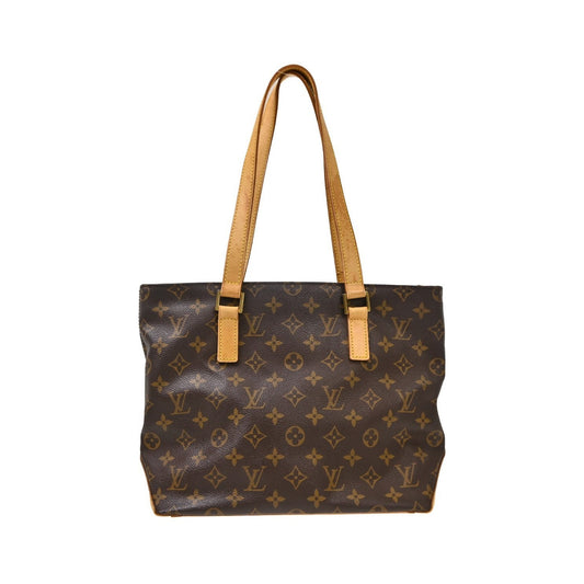 Louis Vuitton Cabas Piano Monogram Canvas, Brown, Canvas, Tote Bag