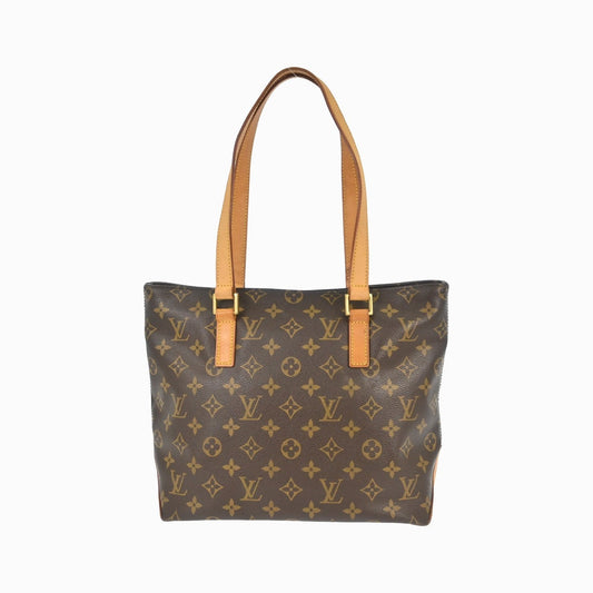 Louis Vuitton Cabas Piano Monogram Canvas, Brown, Canvas, Tote Bag