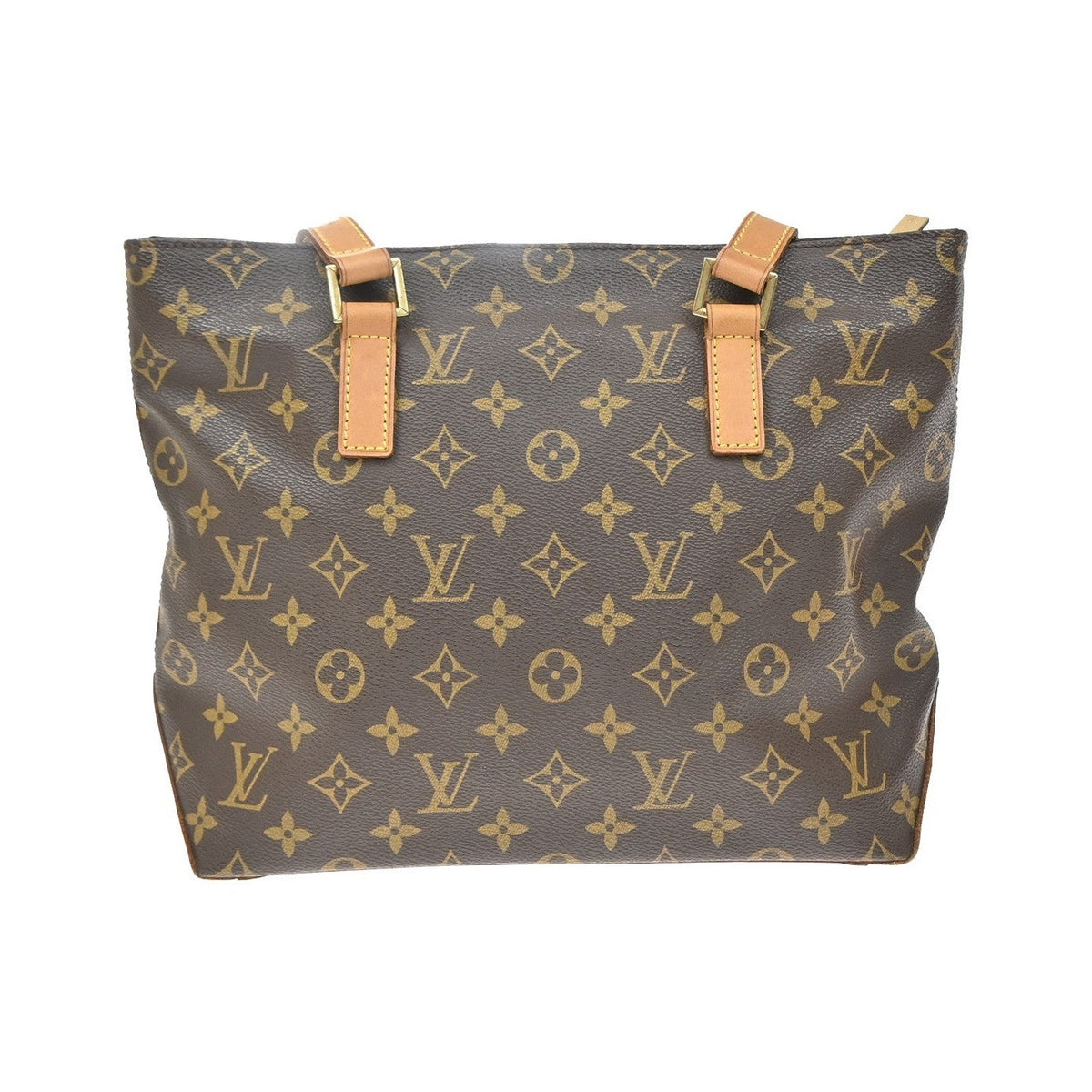 Louis Vuitton Cabas Piano Monogram Canvas, Brown, Canvas, Tote Bag