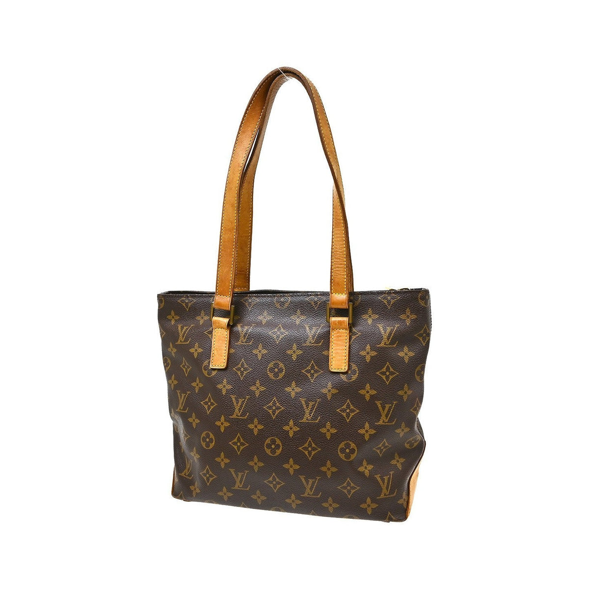 Louis Vuitton Cabas Piano Monogram Canvas, Brown, Canvas, Tote Bag