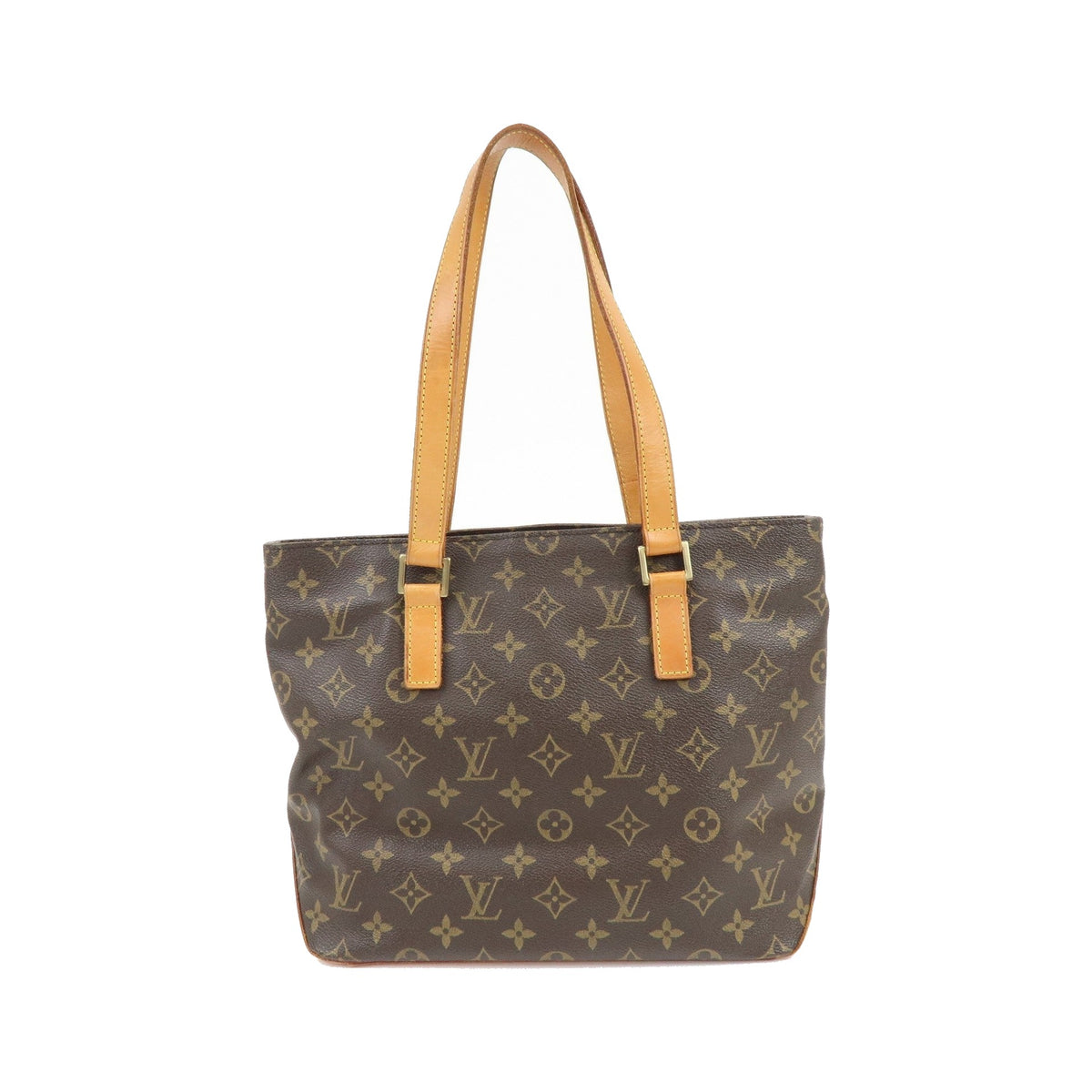 Louis Vuitton Cabas Piano Monogram Canvas, Brown, Canvas, Tote Bag