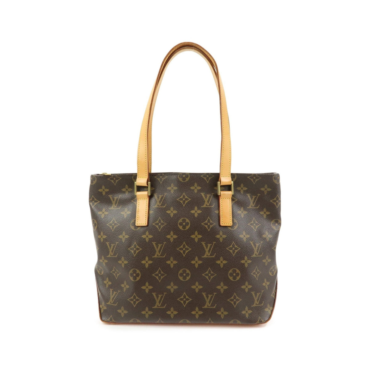 Louis Vuitton Cabas Piano Monogram Canvas, Brown, Canvas, Tote Bag