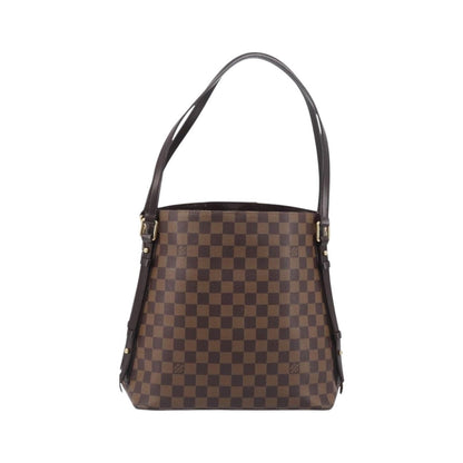 Louis Vuitton Cabas Rivington Damier, Brown, Canvas, Tote Bag