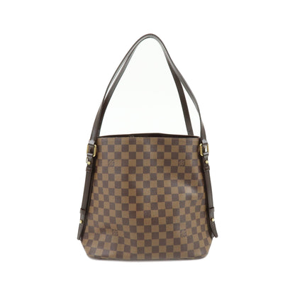 Louis Vuitton Cabas Rivington Damier, Brown, Canvas, Tote Bag
