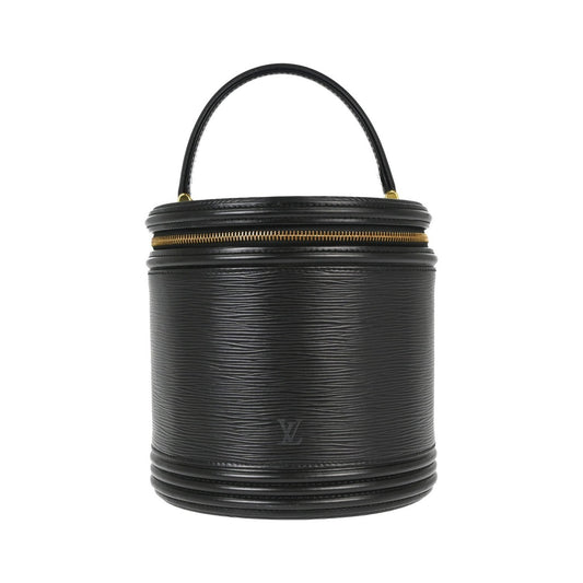 Louis Vuitton Cannes Beauty Case Epi Leather, Black, Leather, Travel Bag