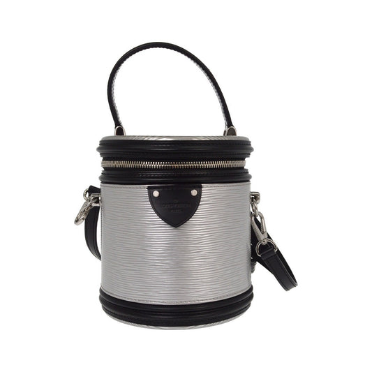 Louis Vuitton Cannes Epi Leather, Silver, Leather, Handbag
