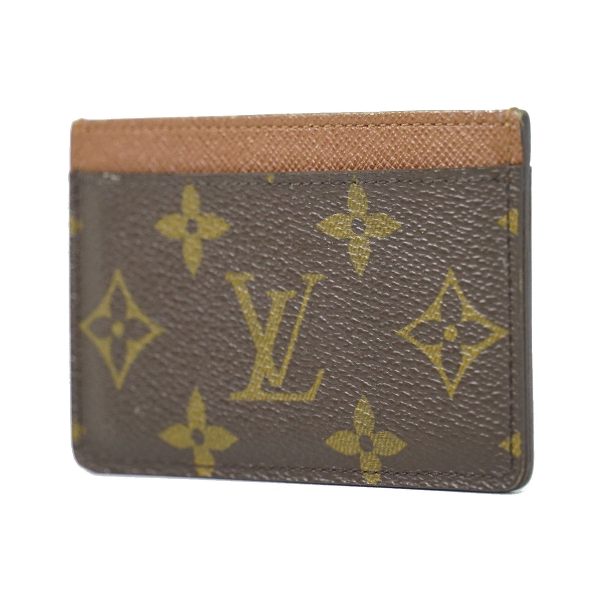 Louis Vuitton Card Holder Reverse Monogram Canvas, Brown, Canvas, Card Holder