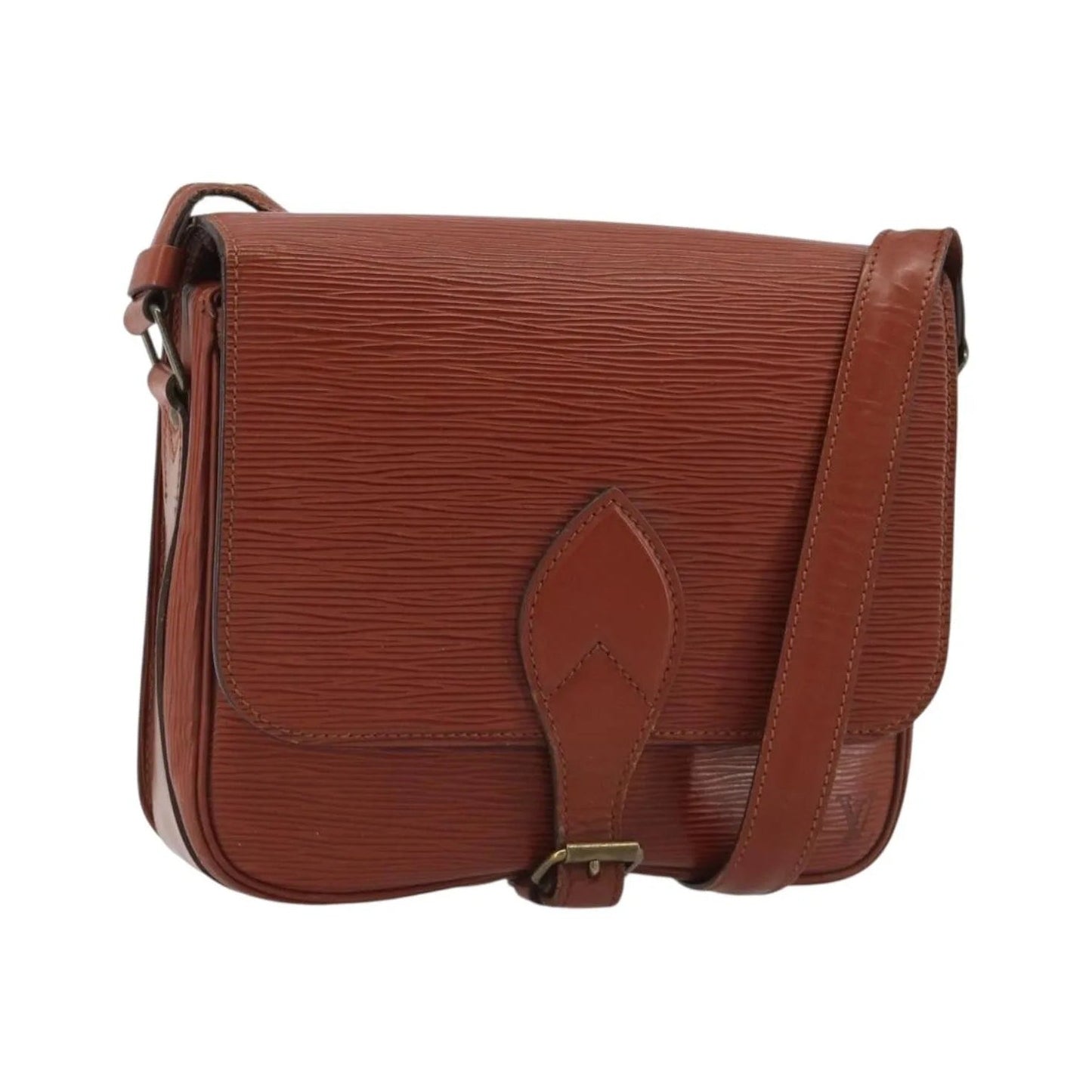 Louis Vuitton Cartouchiere Epi Leather, Brown, Leather, Shoulder Bag