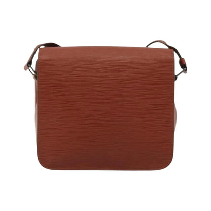 Louis Vuitton Cartouchiere Epi Leather, Brown, Leather, Shoulder Bag