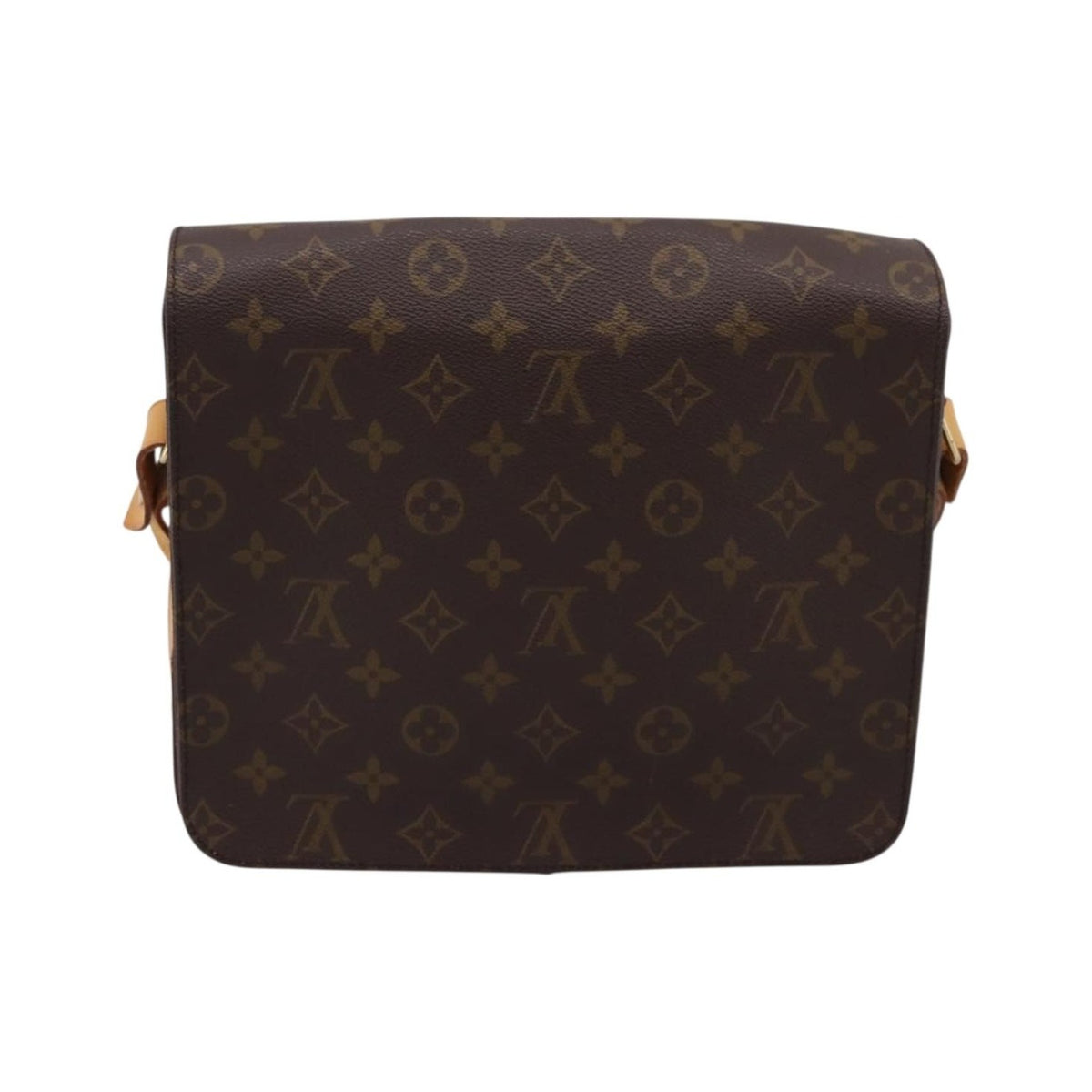 Louis Vuitton Cartouchiere Monogram, Brown, Canvas, Shoulder Bag