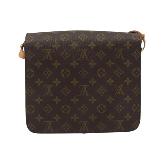 Louis Vuitton Cartouchiere Monogram Canvas, Brown, Canvas, Shoulder Bag
