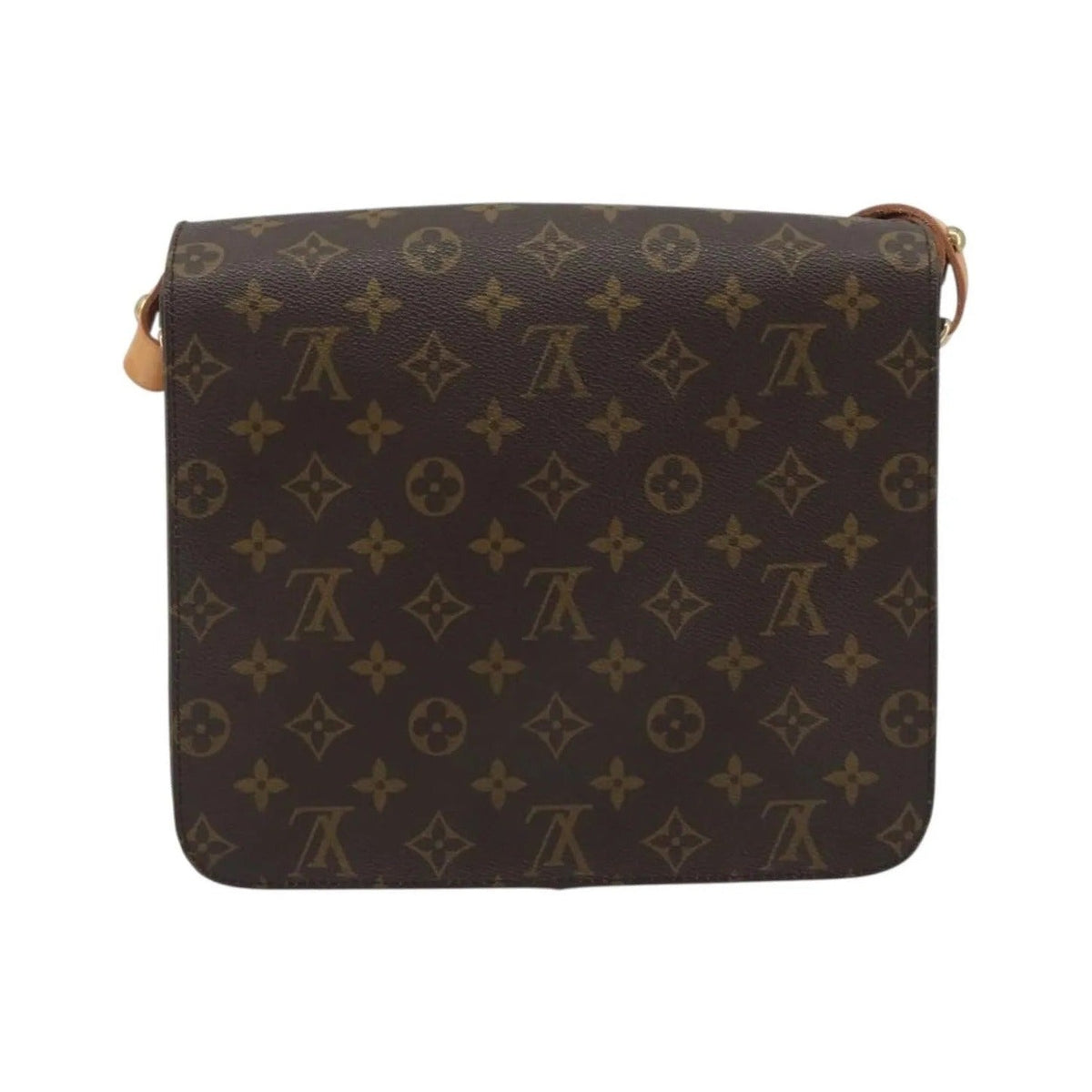 Louis Vuitton Cartouchiere Monogram Canvas, Brown, Canvas, Shoulder Bag