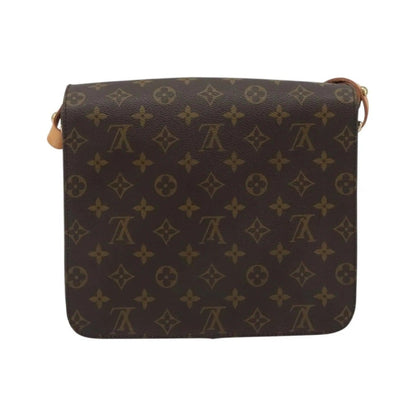 Louis Vuitton Cartouchiere Monogram Canvas, Brown, Canvas, Shoulder Bag
