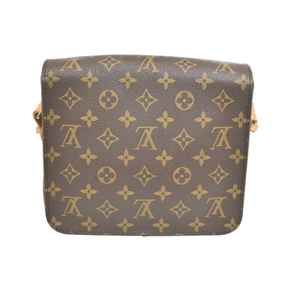 Louis Vuitton Cartouchiere Monogram Canvas, Brown, Canvas, Handbag