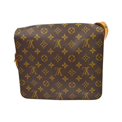 Louis Vuitton Cartouchiere Monogram Canvas, Brown, Canvas, Handbag