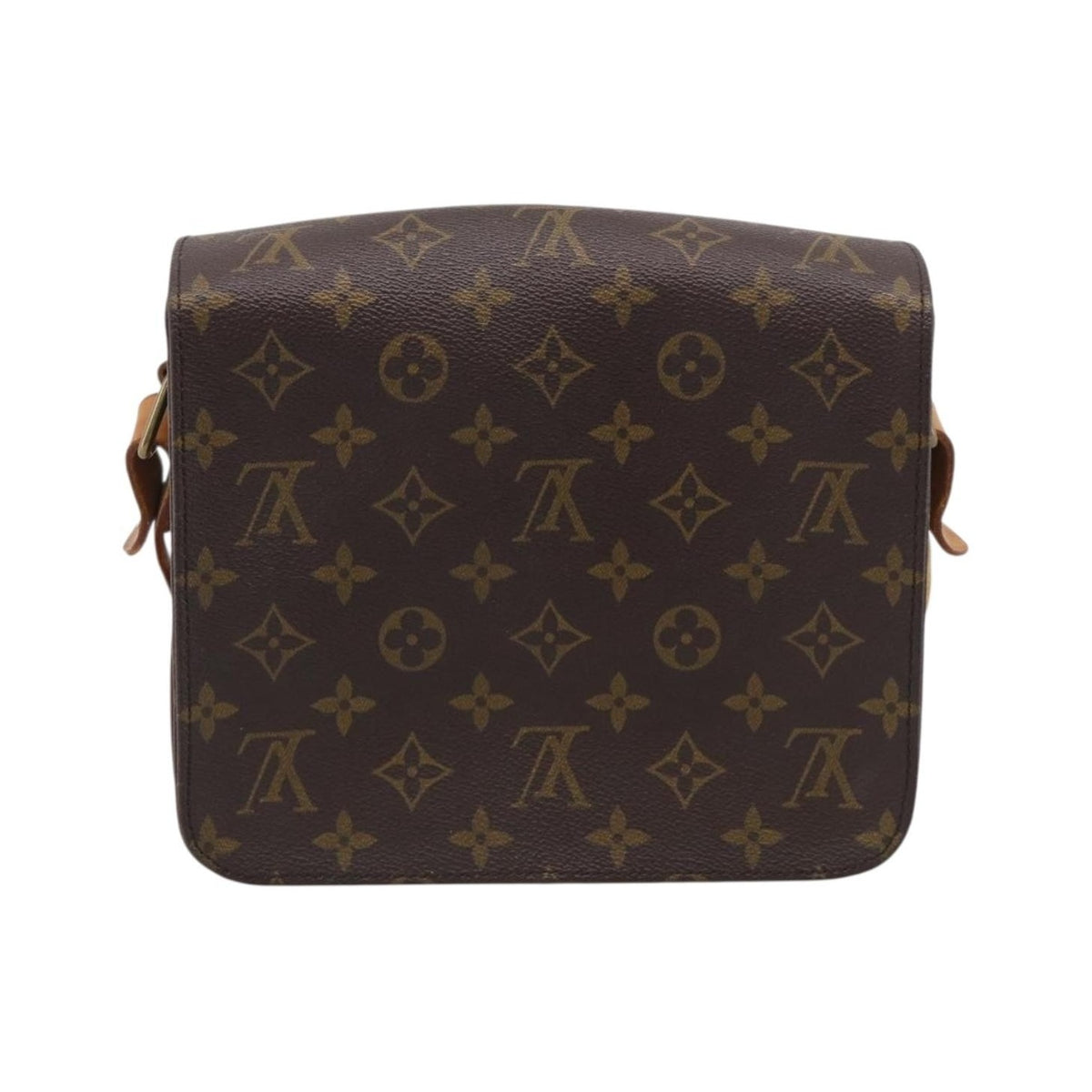Louis Vuitton Cartouchiere Monogram Canvas, Brown, Canvas, Handbag