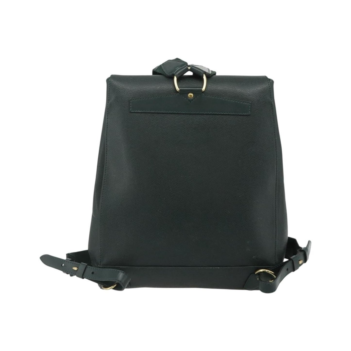 Louis Vuitton Cassiar Taiga Leather, Green, Leather, Backpack