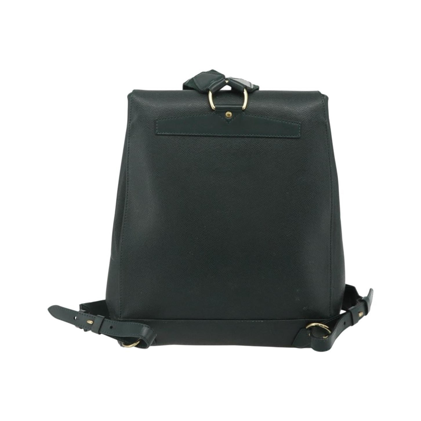 Louis Vuitton Cassiar Taiga Leather, Green, Leather, Backpack