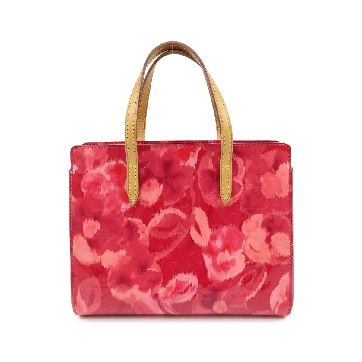 Louis Vuitton Catalina Limited Edition Monogram Vernis Ikat, Pink, Leather, Handbag