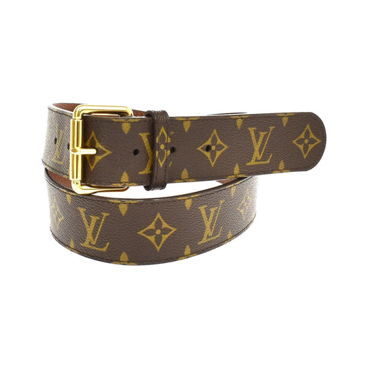 Louis Vuitton Ceinture Belt Monogram Canvas, Brown, Canvas, Belt