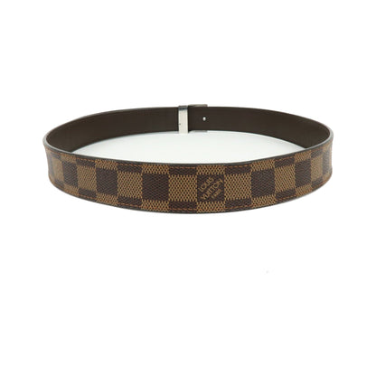 Louis Vuitton Ceinture Carre Belt Damier, Brown, Canvas, Belt