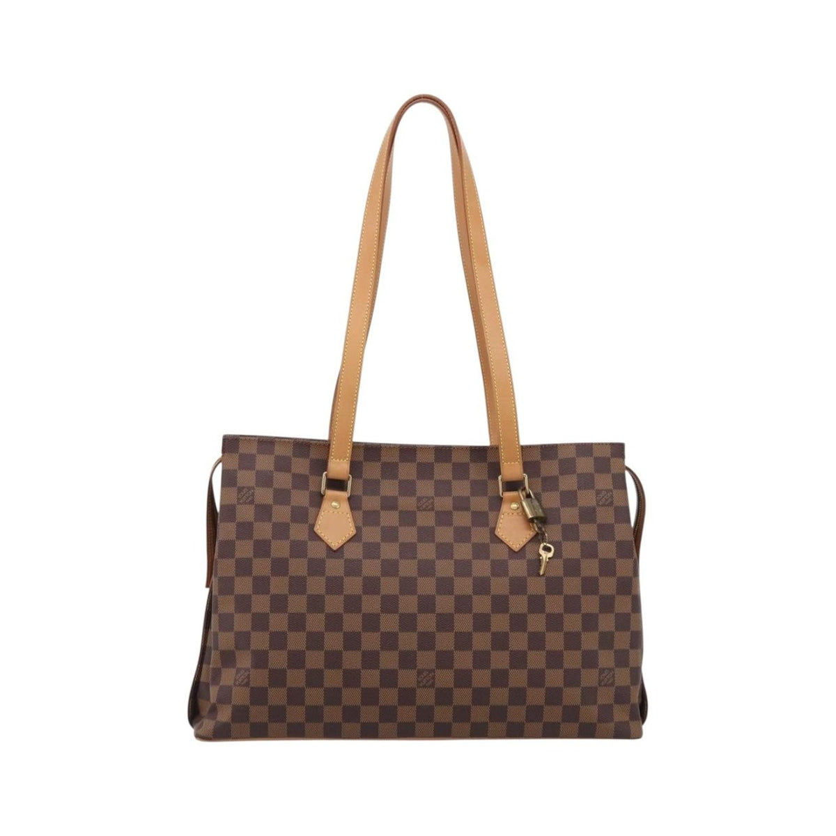 Louis Vuitton Chelsea Centenaire Damier, Brown, Canvas, Handbag