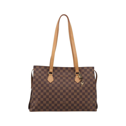 Louis Vuitton Chelsea Centenaire Damier, Brown, Canvas, Handbag