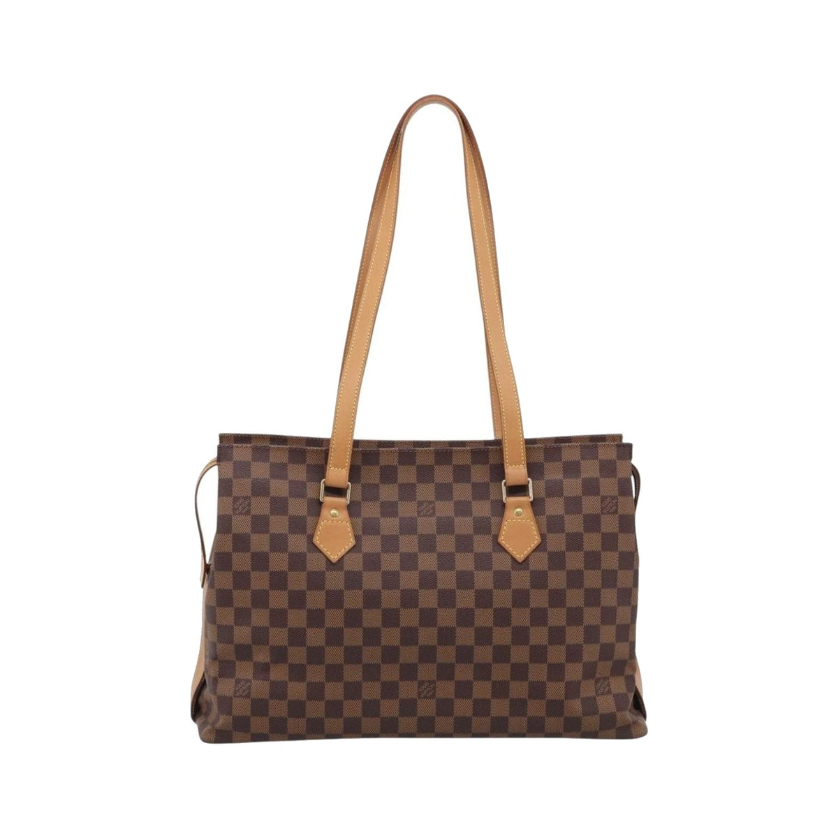 Louis Vuitton Chelsea Centenaire Damier, Brown, Canvas, Handbag
