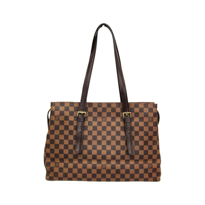 Louis Vuitton Chelsea Damier Ebene, Brown, Canvas, Tote Bag