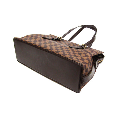 Louis Vuitton Chelsea Damier Ebene, Brown, Canvas, Tote Bag