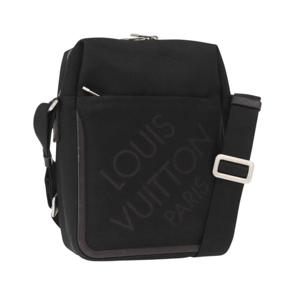Louis Vuitton Citadin Messenger Damier Geant Canvas, Black, Canvas, Handbag